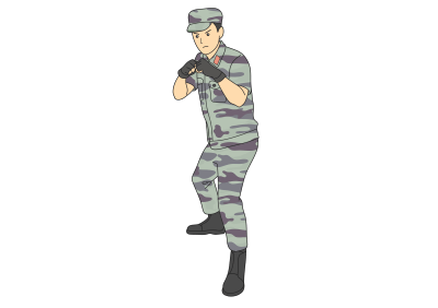 一起来学军体拳