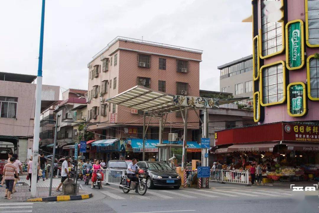 沙墟一村是市桥典型的"城中村,由旧村,新村,盛泰花园等三大块组成