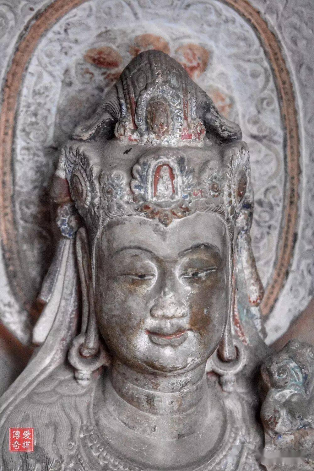 【原创】四川梓潼卧龙山千佛岩造像_菩萨