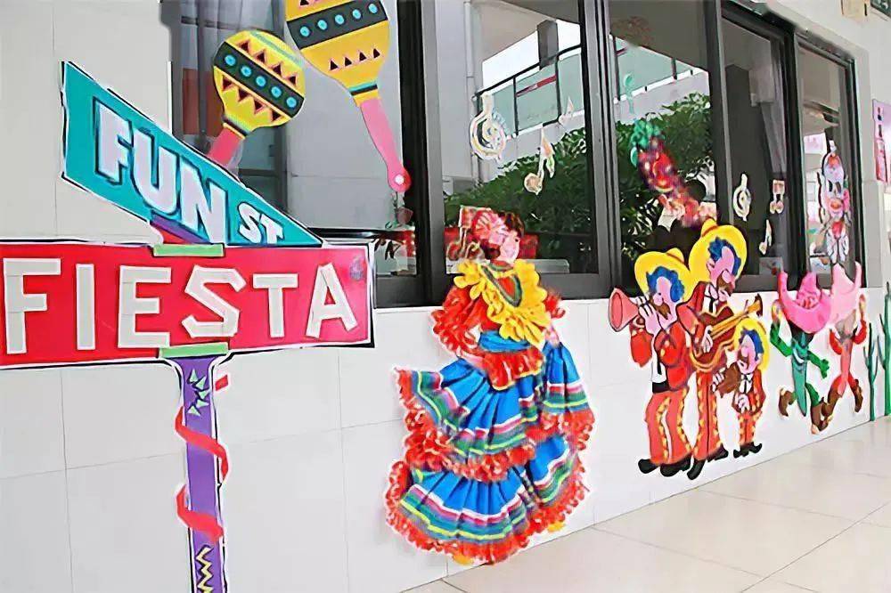 幼儿园环创国际化环境创设欣赏艺术感爆棚