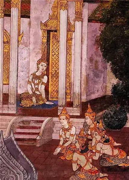 印度《罗摩衍那》壁画艺术(96张)