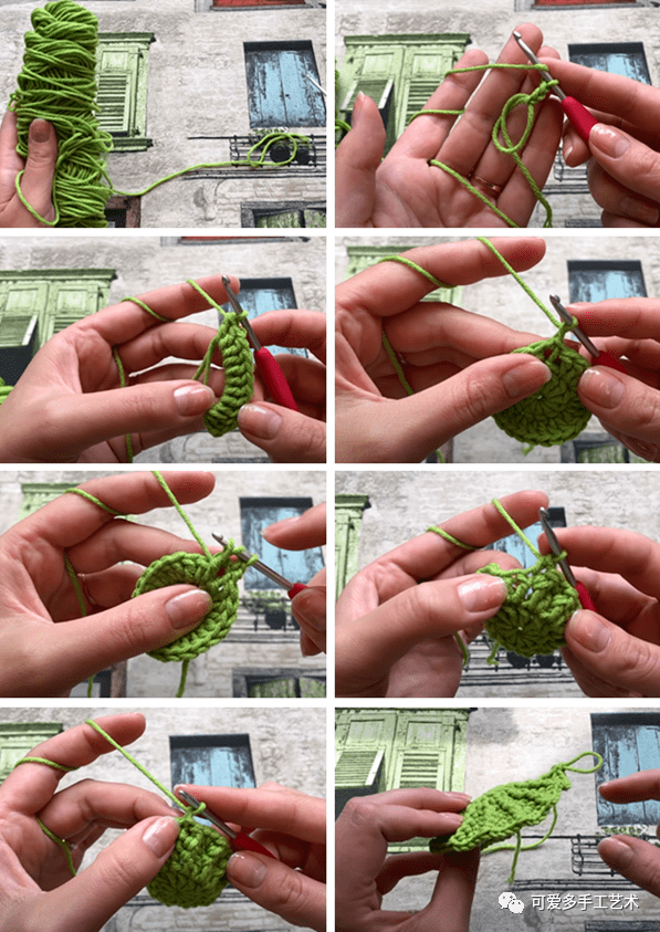 钩花不够特别,不如来钩几盆仙人掌,第一个就让人超喜欢!(附教程)_铁丝
