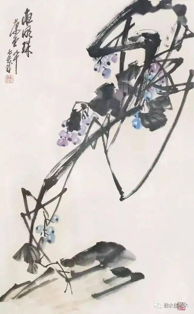 李开麟先生的花鸟画无处不入境无境不入画