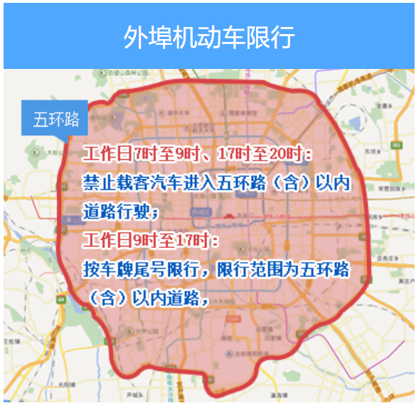 北京皮卡昌平限行区域图片