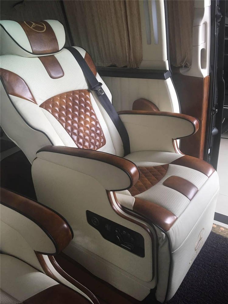 "华" 丽雅致——西安雅汇商务车改装奔驰 v-class v250内饰升级