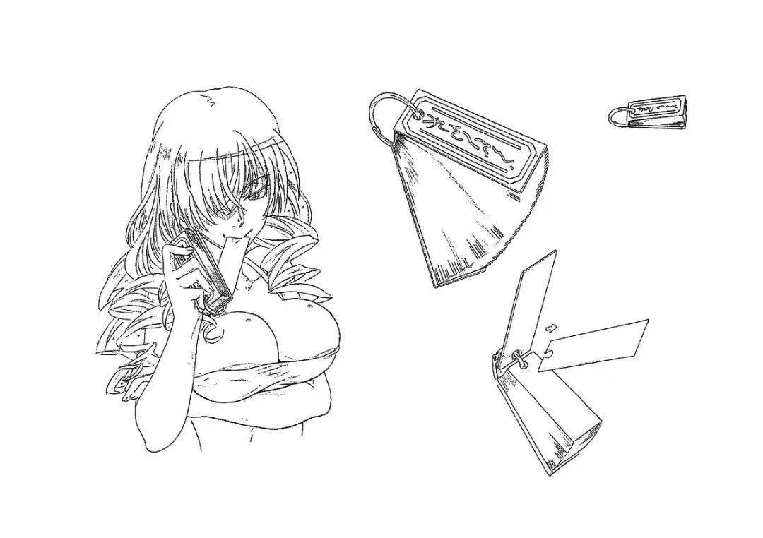 绘画素材分享线稿分享第6期某科学的超电磁炮100p