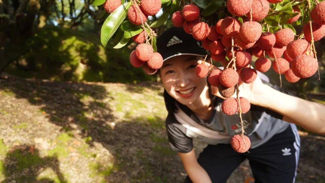 摘荔枝奥林健身会员户外活动日