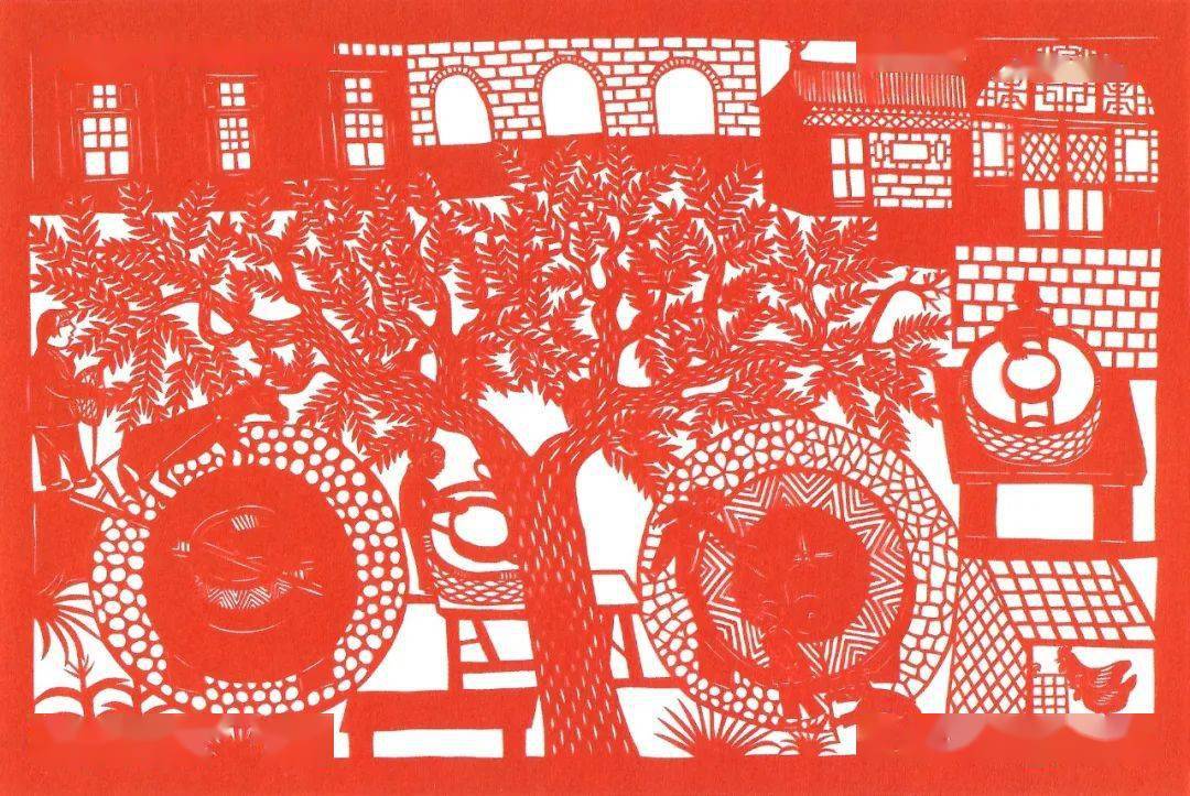 【剪纸经典】剪下生情·生活史诗——用剪纸讲故事的女人_郭佩珍