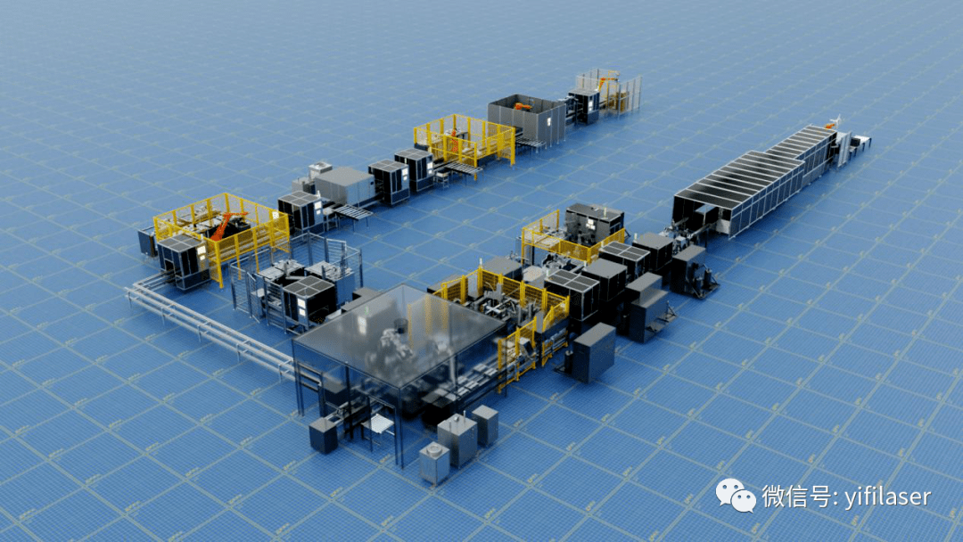 国内首次实现软包vda模组十多道工序整线全自动的智能焊接生产线成功
