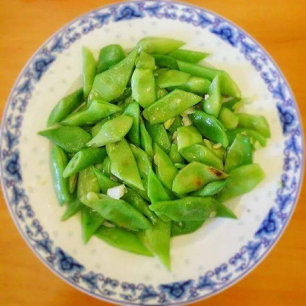 【五分钟料理】蒜蓉扁豆