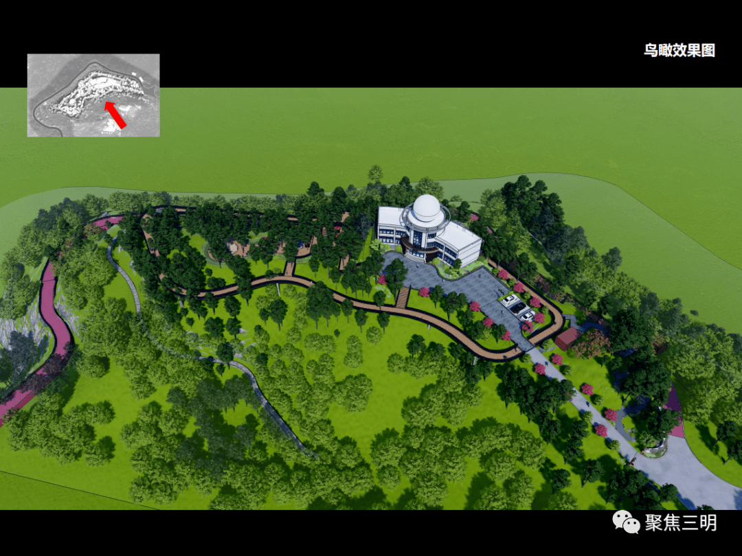 效果圖曝光三明又要新建一個空中觀景臺竣工時間就在