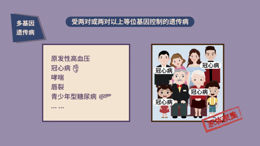 主要包括:多基因遗传病:包含:单基因遗传病目前全球已知8000多种.