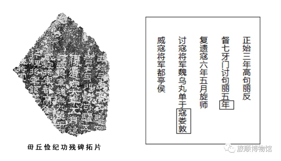 展览解读东北最早的碑毋丘俭纪功残碑