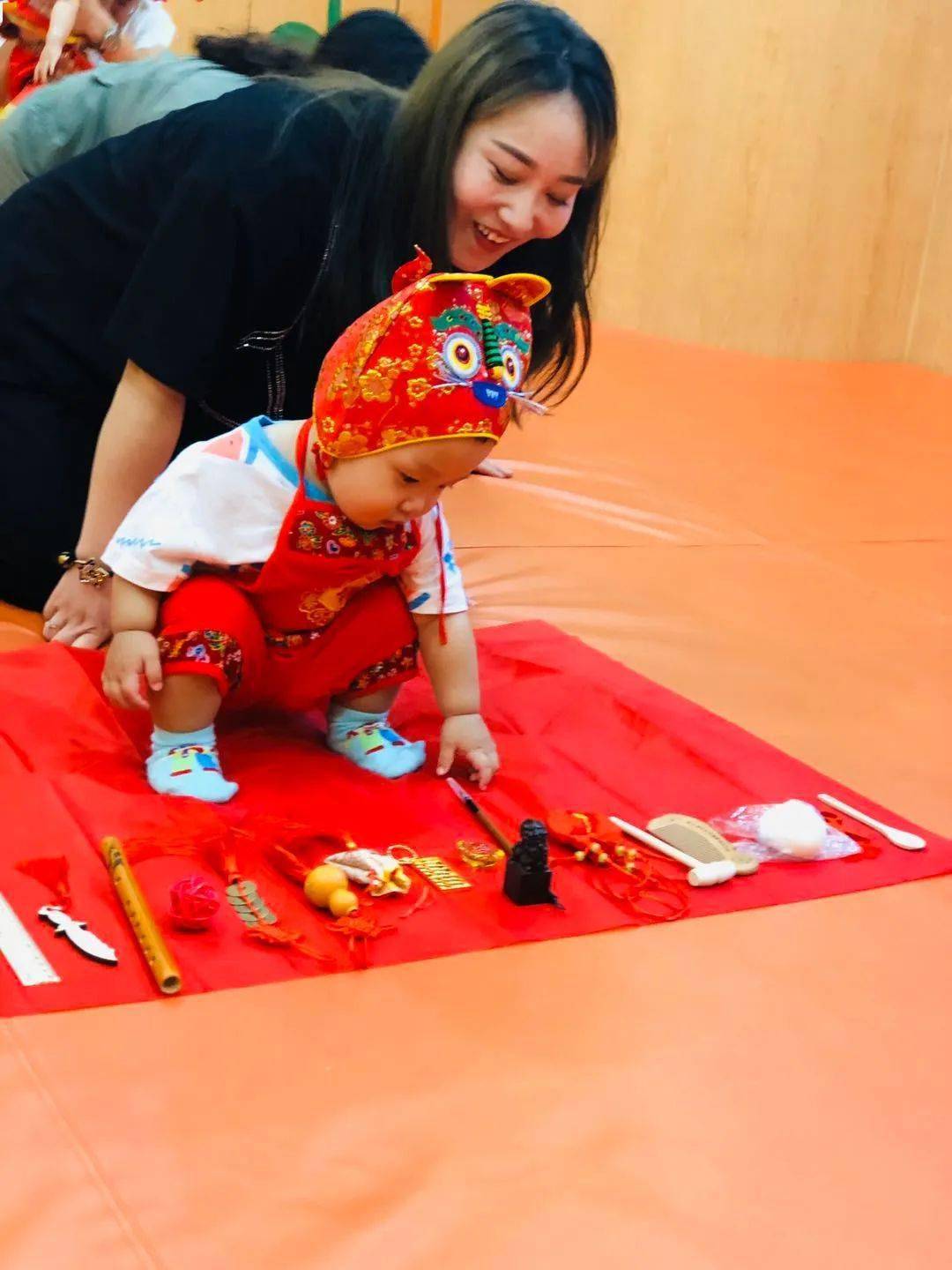 萌宝抓周乐丨金宝贝周岁派对给周岁宝宝的成长仪式