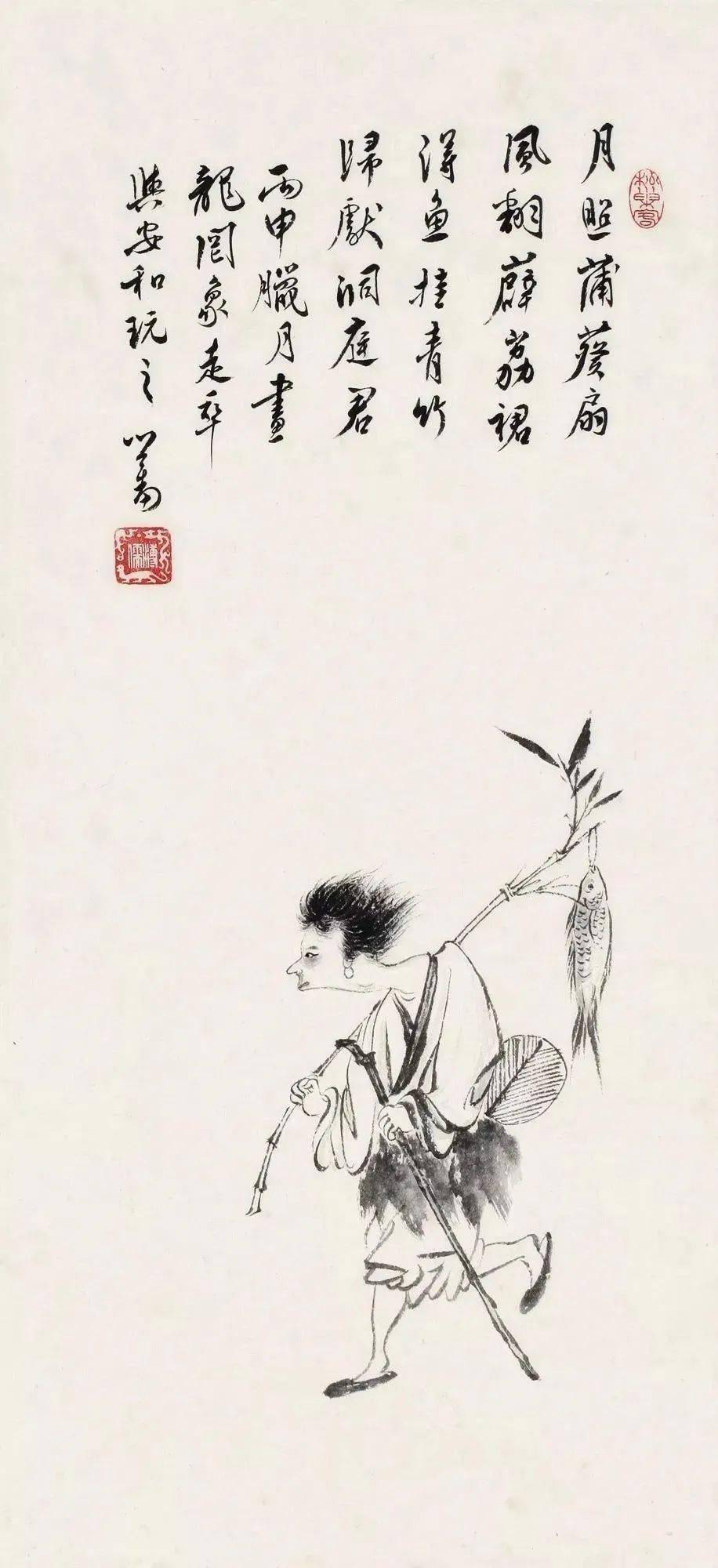 欣赏中国画中满满的幽默感