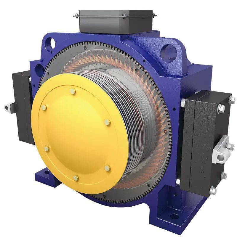 wyt-t系列wyt-t系列是沈阳蓝光主力推出的经典款外转子永磁同步曳引机