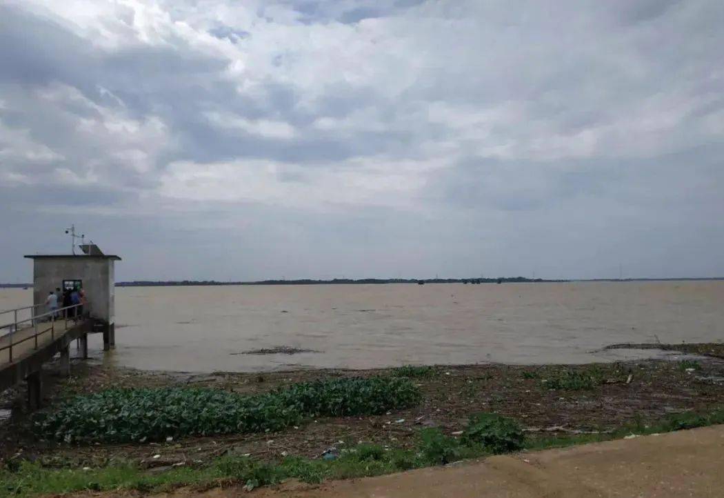 南昌县乡镇党员干部奋战防汛一线_蒋巷镇