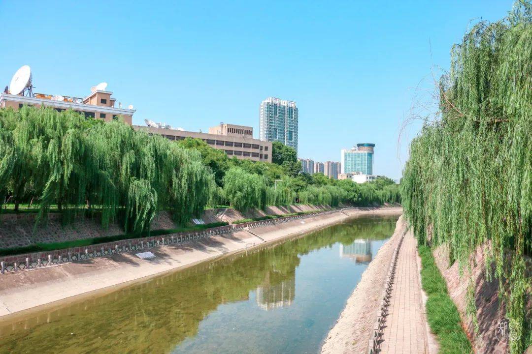 走,去金水河边遛弯!