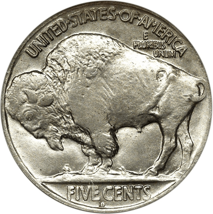 一一钱币 | 假币鉴别:人为改动过的1926-d野牛镍币_硬币