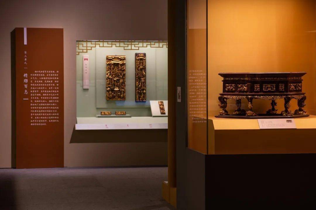 雕绘乾坤潮州木雕展在中国国家博物馆展出