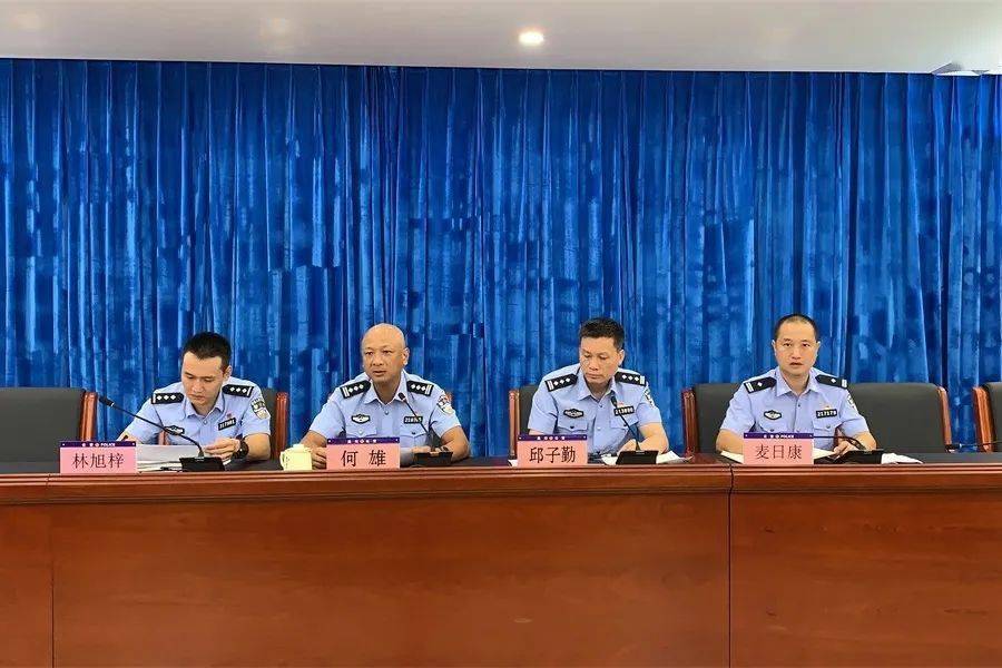 在湛江市公安局刑警支队等相关部门的大力支持下,吴川市公安局组织近