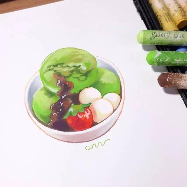 蜡笔的春天 原来蜡笔画也这么好看 美食篇