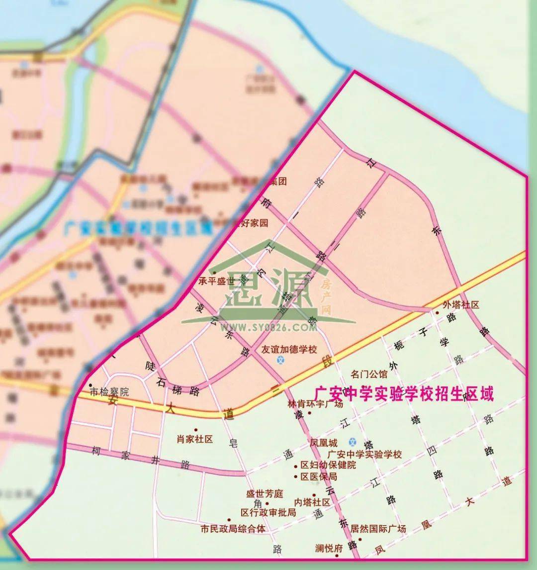 解读:广安各楼盘学区划分详细表来了,是不是读名校一眼看懂!