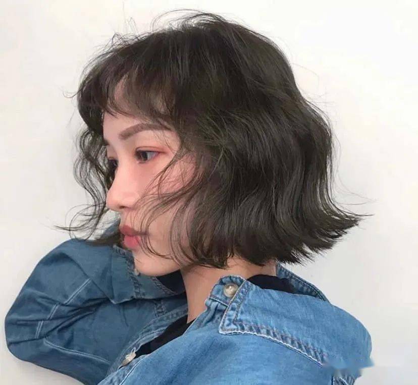 "王炸发型"-毛毛卷短发_刘海
