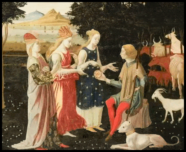 古希腊神话中有一颗引起了十年特洛伊战争的"金苹果";《圣经》中有