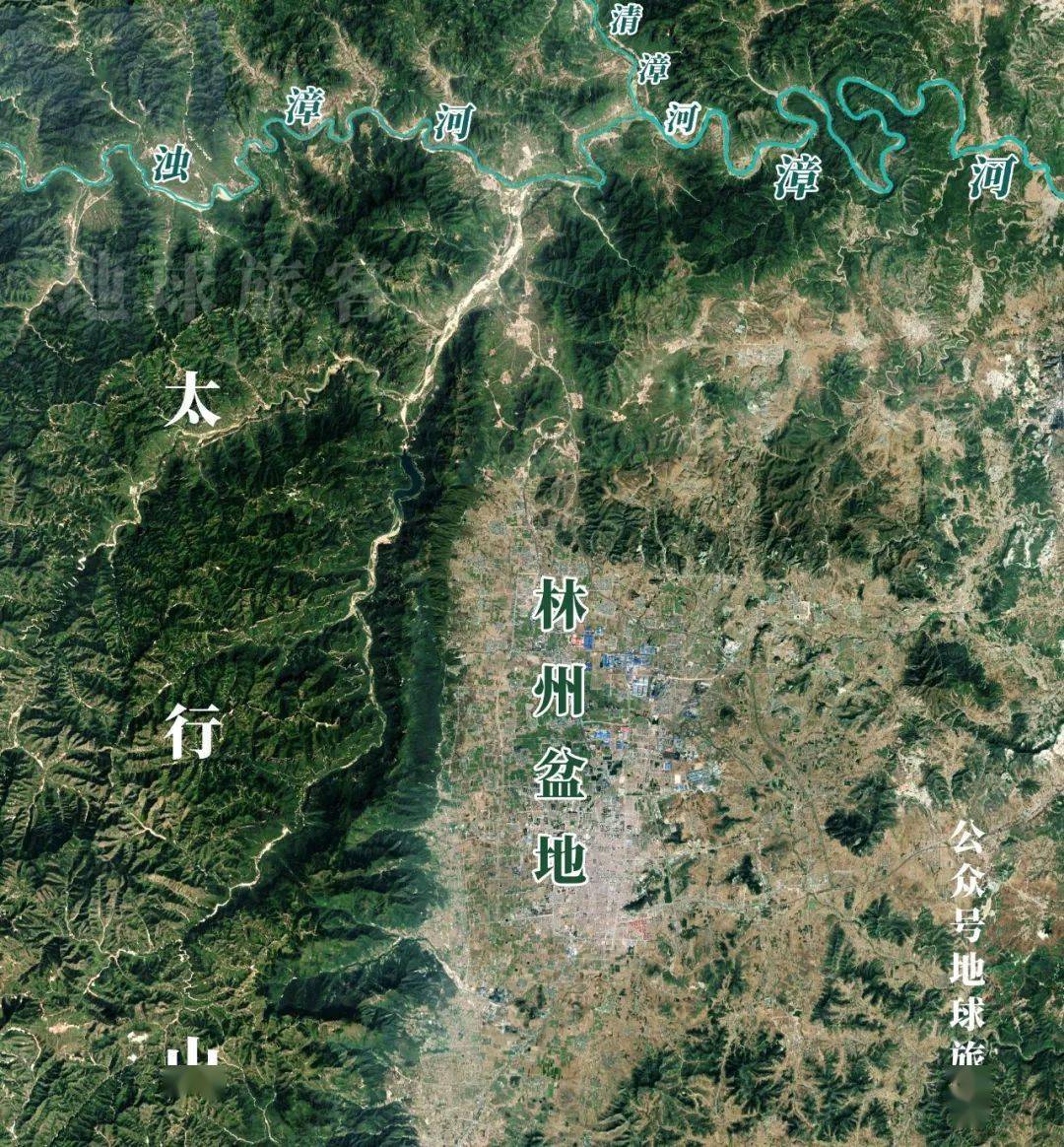 晋冀豫三省相接的省界线在河南境内形成了一个接近九十度的角,这个角