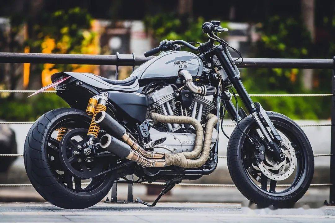 哈雷xr1200改装tracker
