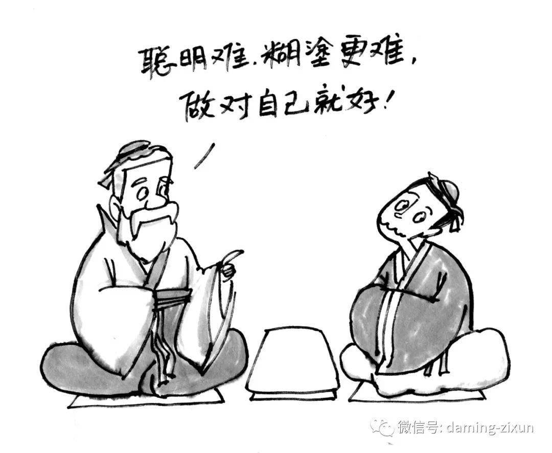 宁武子子曰:宁武子,邦有道则知,邦无道则愚.其知可及也,其愚不可及也.