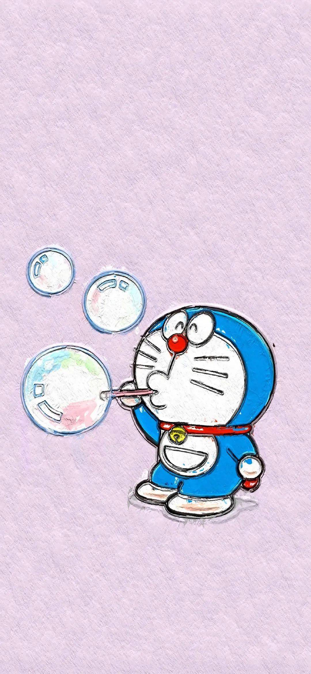 手机壁纸油画哆啦a梦壁纸原图