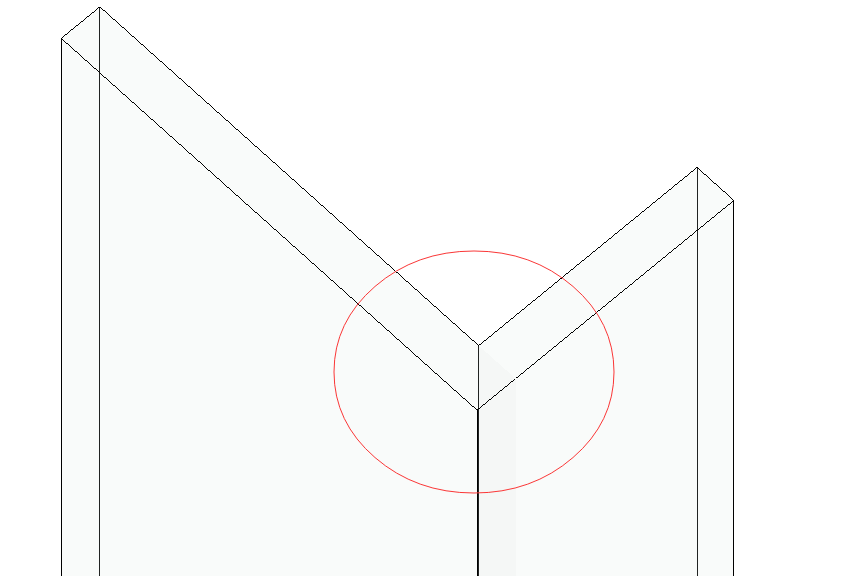 bim问答revit软件中幕墙转角处如何实现完美连接