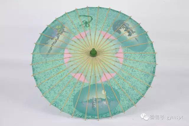 一片西湖春光西湖绸伞精品赏析