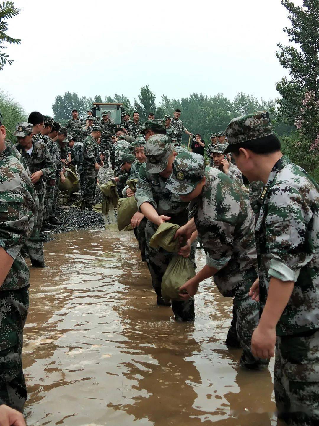 眾志成城風雨同舟抗洪搶險中的環保衛士固始生態分局抗洪搶險紀實