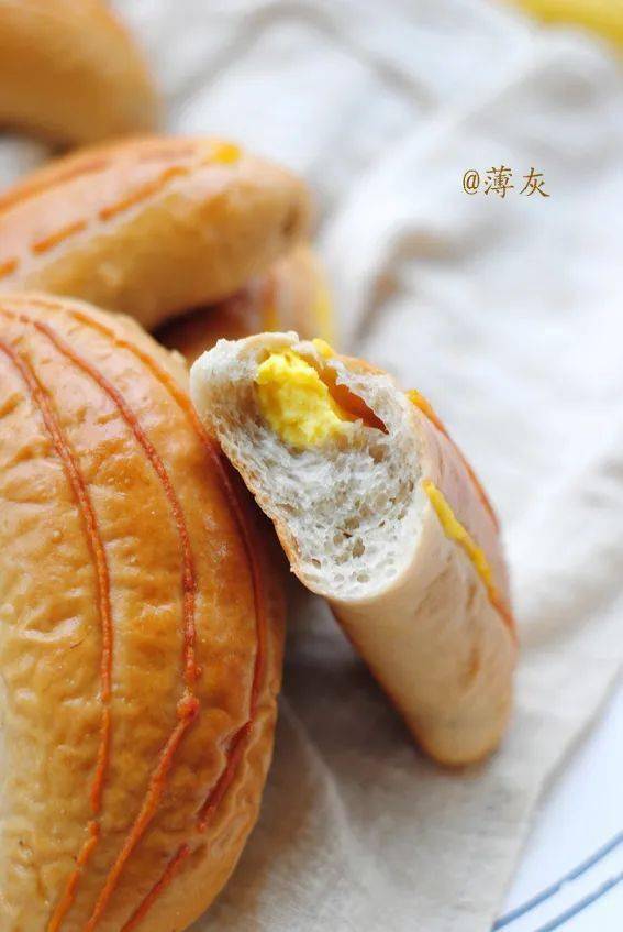 可爱柔软的香蕉面包,有几个人不喜欢呢