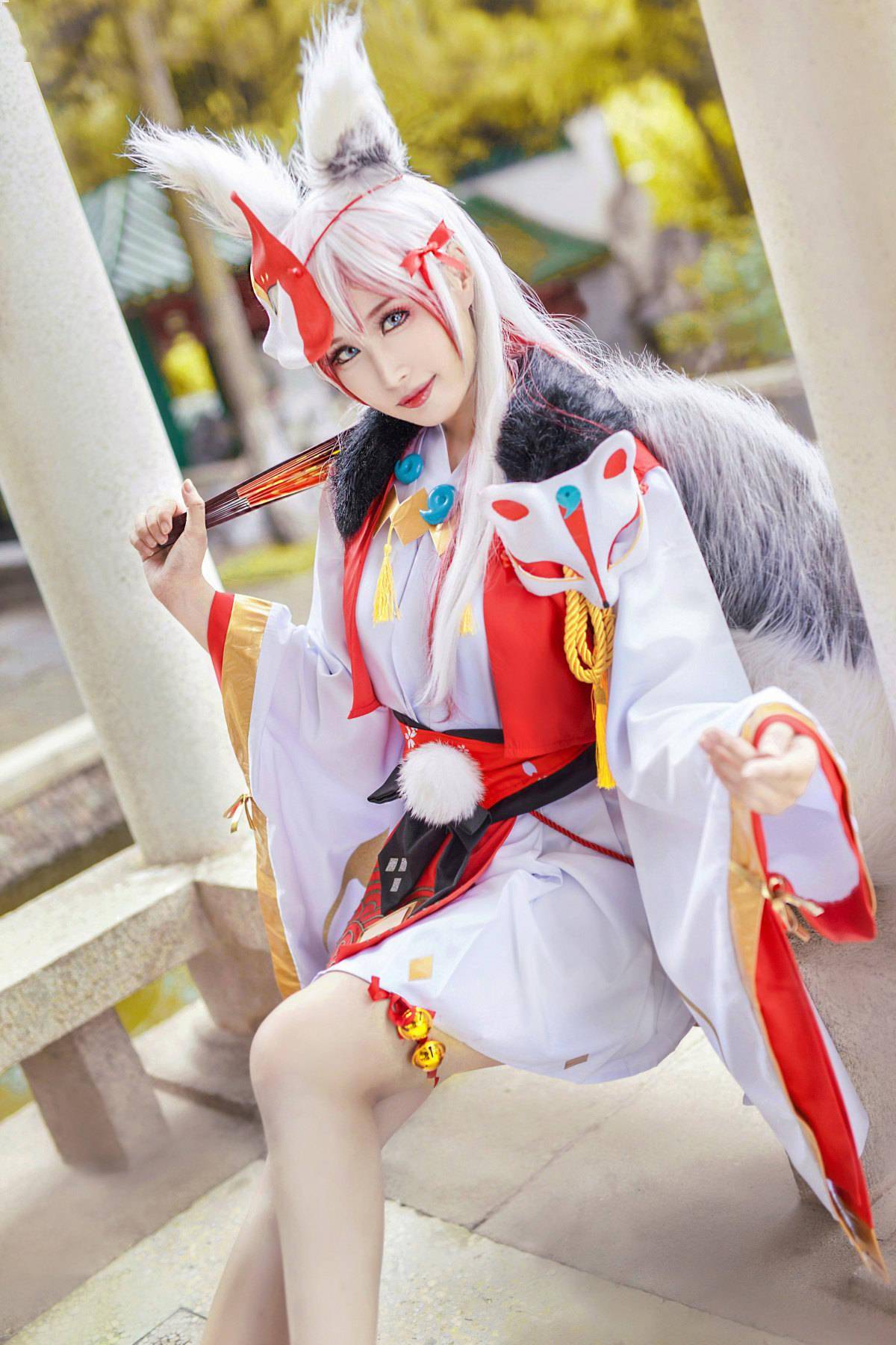 阴阳师手游 妖狐cosplay