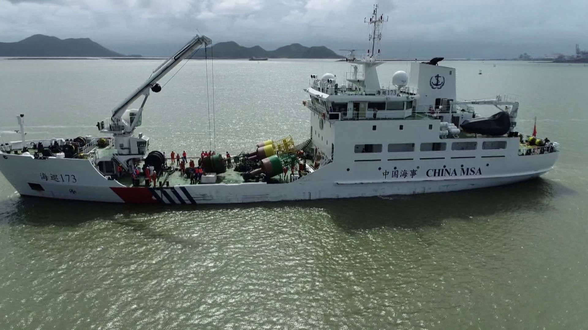 交通运输系统最大航标船海巡173列编,搭载北斗导航系统_湾区