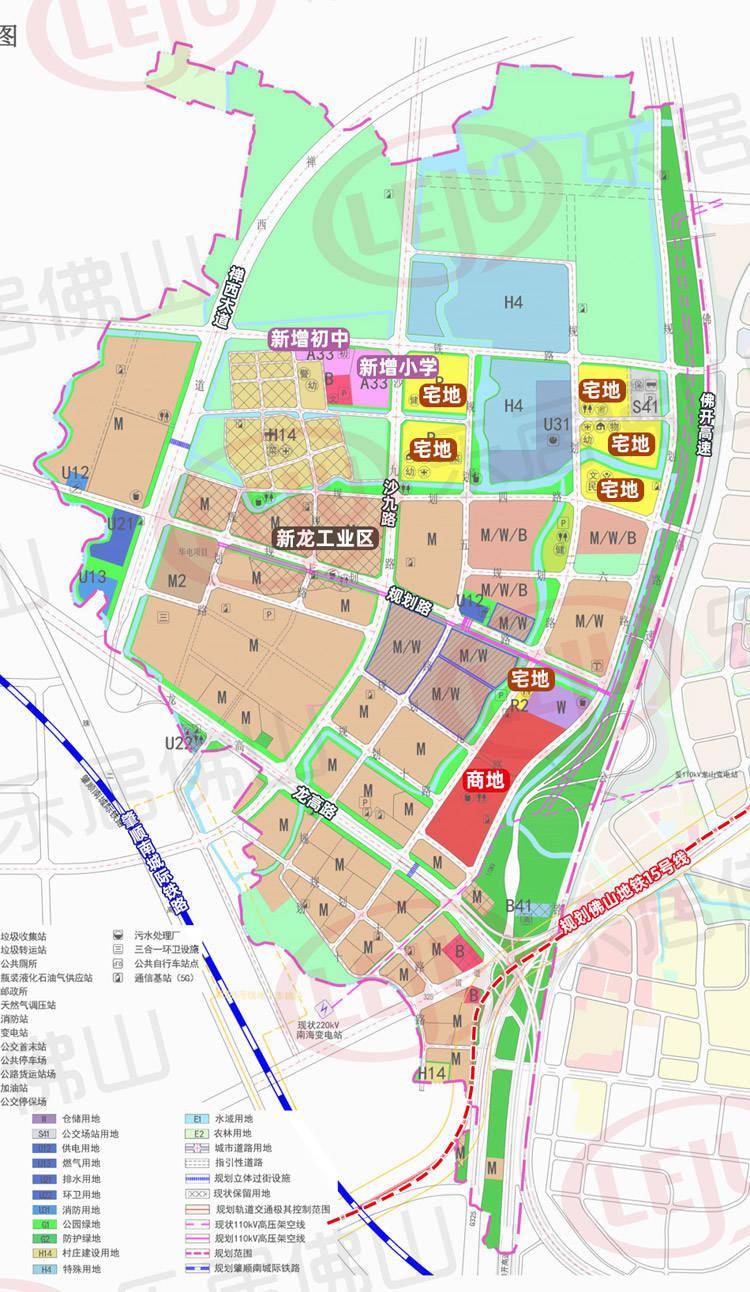顺德龙江交通规划图片