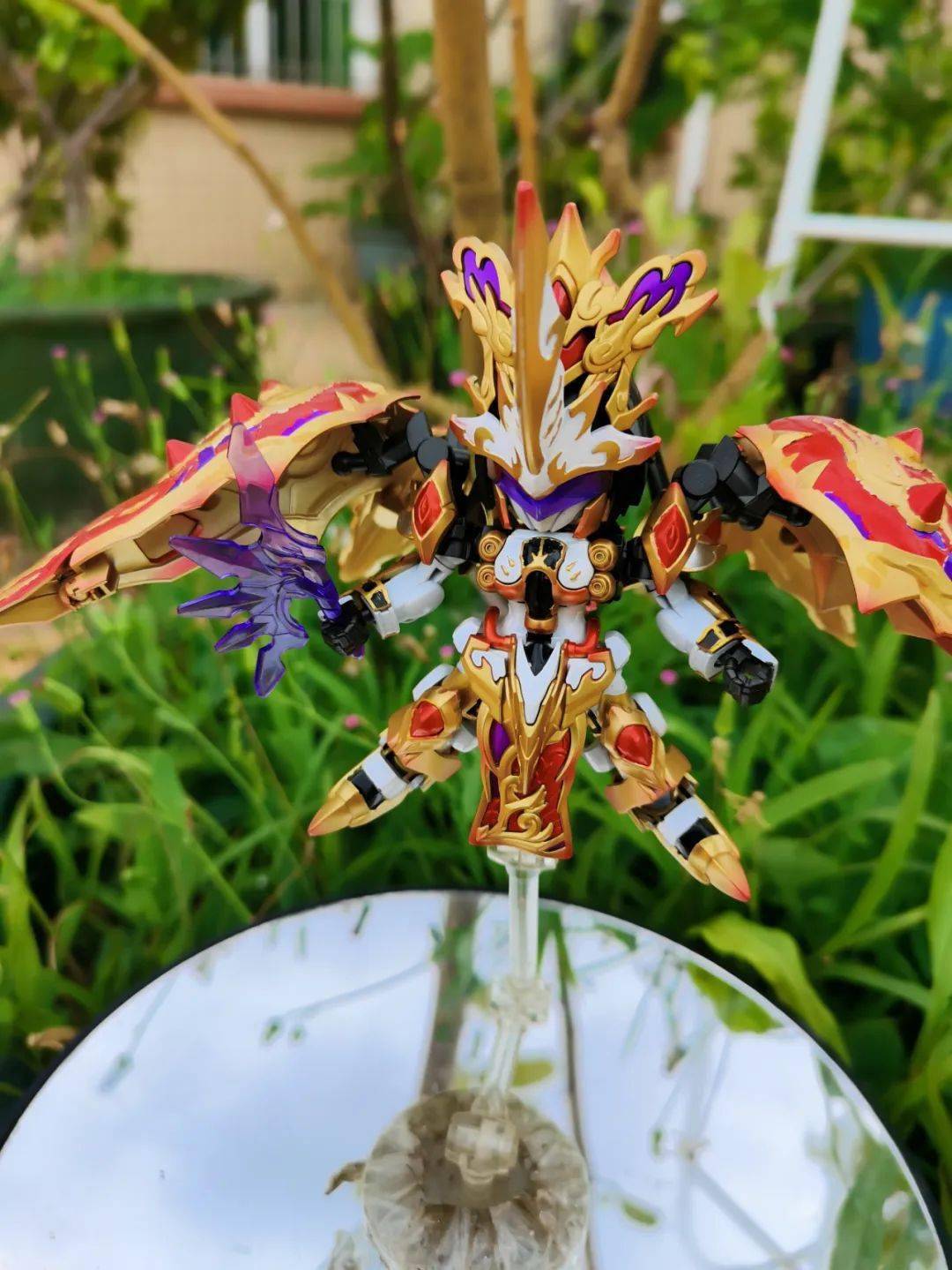 挖坑填坑,万代三国创杰传貂蝉涂装制作