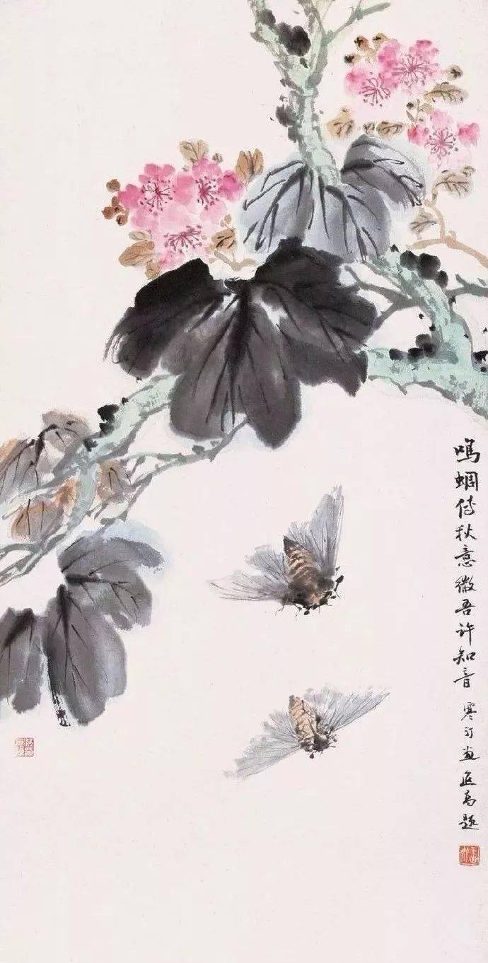 蝉蝉江寒汀 蝉赵少昂 蝉唐云 蝉蝉赵少昂 蝉欧豪年 蝉赵少昂 蝉张大千