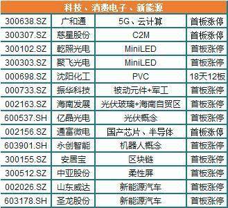 漲停覆盤:黃金板塊強勢上漲 生物疫苗,科技股後勁十足