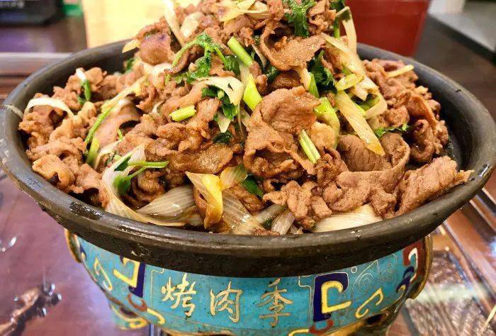 烤肉宛的牛肉火候掌握的特别好, (图片来自大众点评:小椛姑) 南礼士店