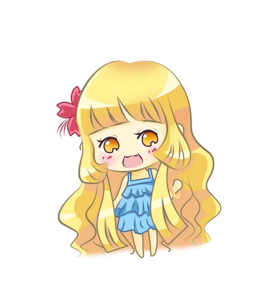 可爱的q版人物漫画素材三