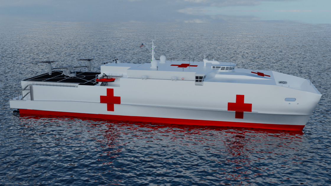 军用远征医疗船 图源:美国海军美国陆军计划斥资3.