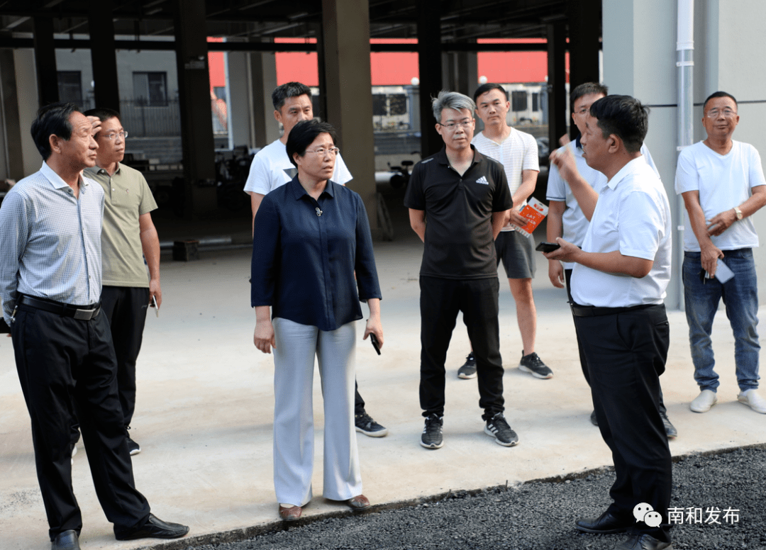 李胜敏调研重点在建项目进展情况