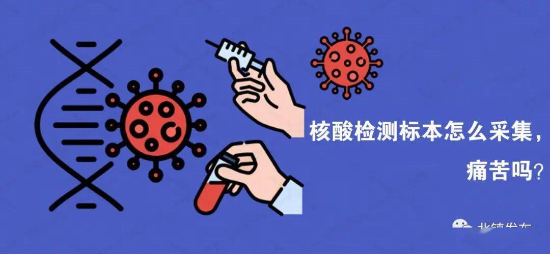 答:核酸检测采用鼻咽拭子擦拭鼻腔或咽后壁及双侧扁桃体处,采集人体