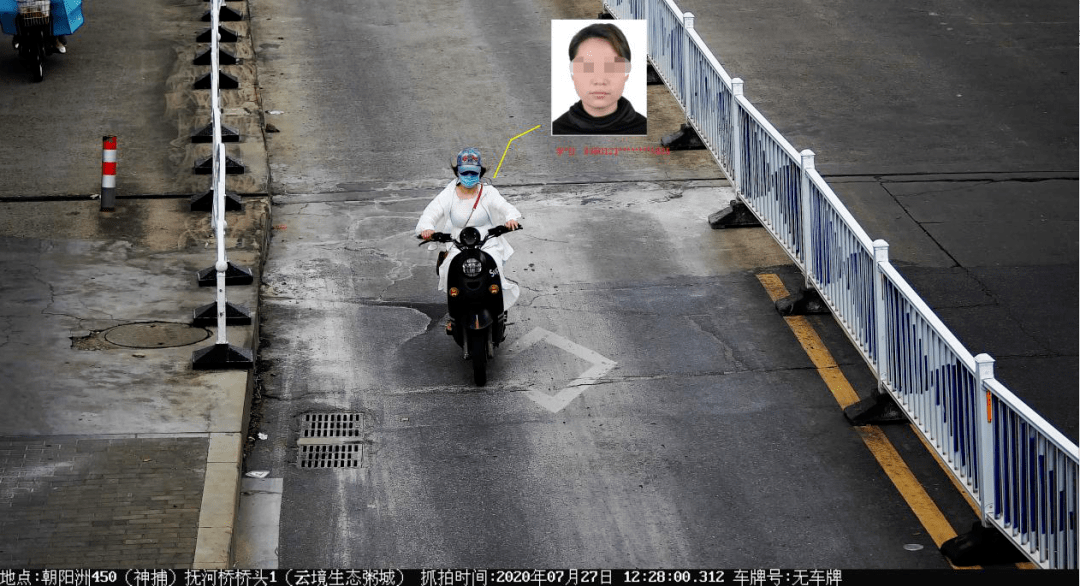 8月起南昌交警全面启用人脸识别抓拍系统