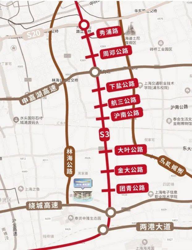 s3高速公路规划图匝道图片